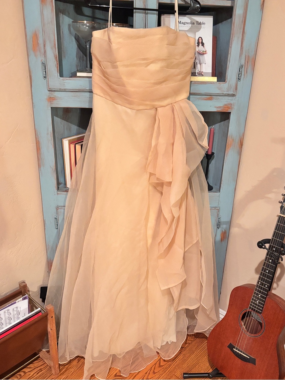Trish scully SYD GOWN GOLD ORGANZA - Picture 12 of 12